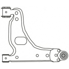 1989 FRAP Рычаг независимой подвески колеса, подвеска колеса
