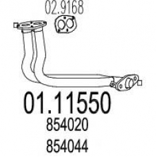 01.11550 MTS Труба выхлопного газа