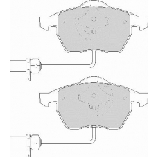 FD6786A NECTO Комплект тормозных колодок, дисковый тормоз