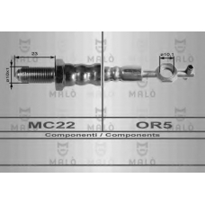 8514 Malo Тормозной шланг