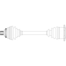AU3332 General Ricambi Приводной вал
