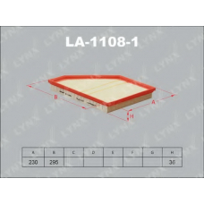 LA11081 LYNX Фильтр воздушный