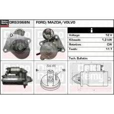 DRS3968N DELCO REMY Стартер