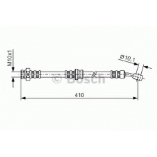 1 987 476 961 BOSCH Тормозной шланг
