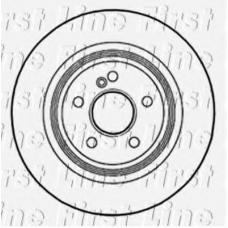 FBD1732 FIRST LINE Тормозной диск