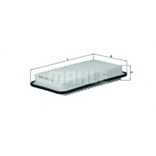 LX 2901 KNECHT Воздушный фильтр