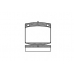 0095.10 REMSA Комплект тормозных колодок, дисковый тормоз