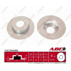C4C004ABE ABE Тормозной диск