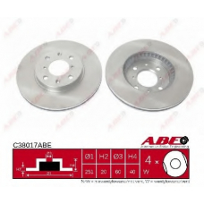 C38017ABE ABE Тормозной диск