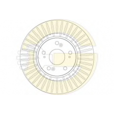 6064325 GIRLING Тормозной диск