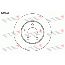 BS3746 FTE Тормозной диск