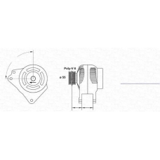 943356954010 MAGNETI MARELLI Генератор