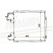 94132 NISSENS Конденсатор, кондиционер