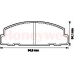 572148B BENDIX Комплект тормозных колодок, дисковый тормоз