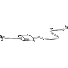 287-911 BOSAL Средний глушитель выхлопных газов