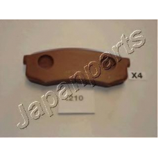 PP-210AF JAPANPARTS Комплект тормозных колодок, дисковый тормоз