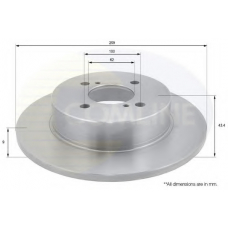 ADC0934 COMLINE Тормозной диск