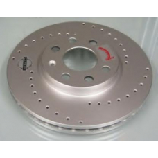 BDRS1880.25 KAWE Экономичный тормозной диск