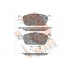 RB2134 R BRAKE Комплект тормозных колодок, дисковый тормоз