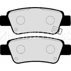 J3614016 NIPPARTS Комплект тормозных колодок, дисковый тормоз