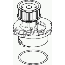 205 173 TOPRAN Водяной насос
