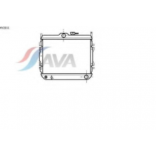 HY2011 AVA Радиатор, охлаждение двигателя