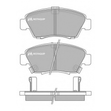 LVXL752 MOTAQUIP Комплект тормозных колодок, дисковый тормоз