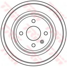 DB4391 TRW Тормозной барабан