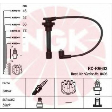 8496 NGK Комплект проводов зажигания