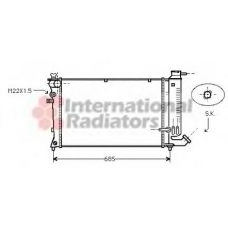 60402142 SCHLIECKMANN Радиатор, охлаждение двигателя