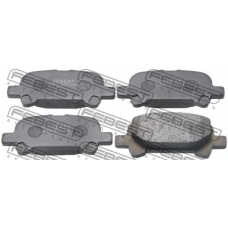0101-ACV30R FEBEST Комплект тормозных колодок, дисковый тормоз