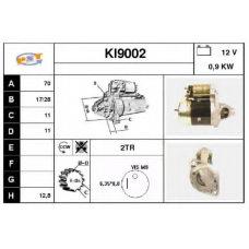 KI9002 SNRA Стартер