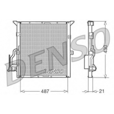 DCN05002 DENSO Конденсатор, кондиционер