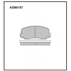 ADB0187 Allied Nippon Тормозные колодки