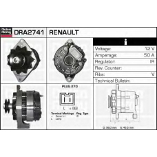 DRA2741 DELCO REMY Генератор