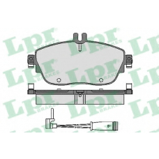 05P1781A LPR Комплект тормозных колодок, дисковый тормоз