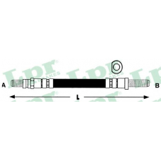 6T46110 LPR Тормозной шланг