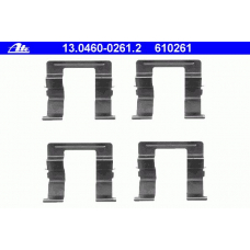 13.0460-0261.2 ATE Комплектующие, колодки дискового тормоза
