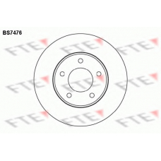 BS7476 FTE Тормозной диск