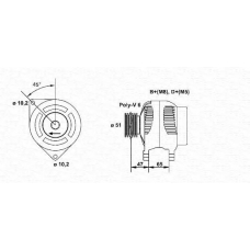 943354108010 MAGNETI MARELLI Генератор