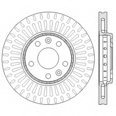 562595BC BENDIX Тормозной диск