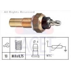 7.3068 FACET Датчик, температура охлаждающей жидкости; Датчик, 