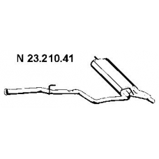 23.210.41 EBERSPACHER Глушитель выхлопных газов конечный