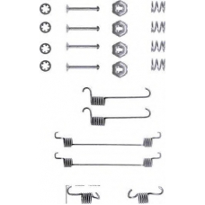 8DZ 355 200-061 HELLA Комплектующие, тормозная колодка