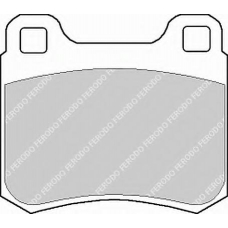 FSL979 FERODO Комплект тормозных колодок, дисковый тормоз