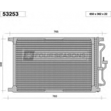 F4-53253 STANDARD Конденсатор, кондиционер