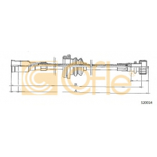 S20014 COFLE Тросик спидометра