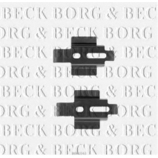 BBK1043 BORG & BECK Комплектующие, колодки дискового тормоза