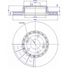 142.553 CAR Тормозной диск