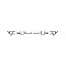 357/34 BREMI Провод зажигания